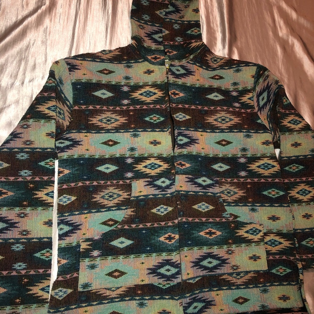 Hippie Pattern Sunshine Joy Forest Sweatshirt
